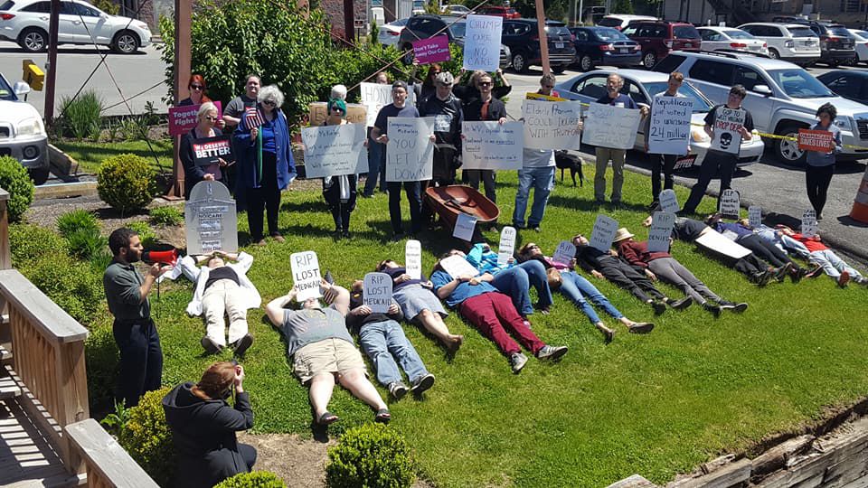 die-in